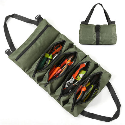Large Wrench Super Big Pouch Roll Up Canvas Bag Tool Roll Organizer