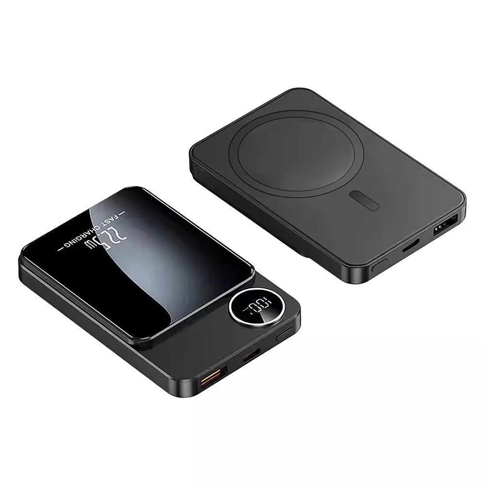 Magsafe Battery Charger Magnetic Power Bank iPhone 15 14 13 12 11 Black