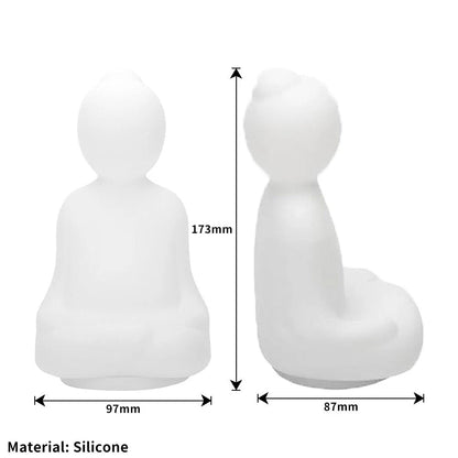 Mindfulness Breathing Buddha Night Light Stress Anxiety Relief Light