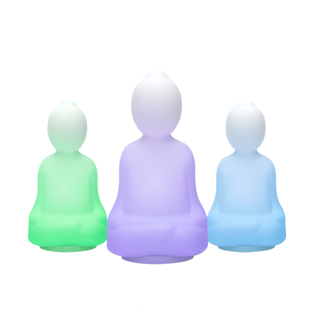 Mindfulness Breathing Buddha Night Light Stress Anxiety Relief Light