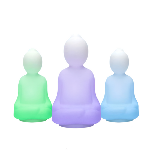 Mindfulness Breathing Buddha Night Light Stress Anxiety Relief Light