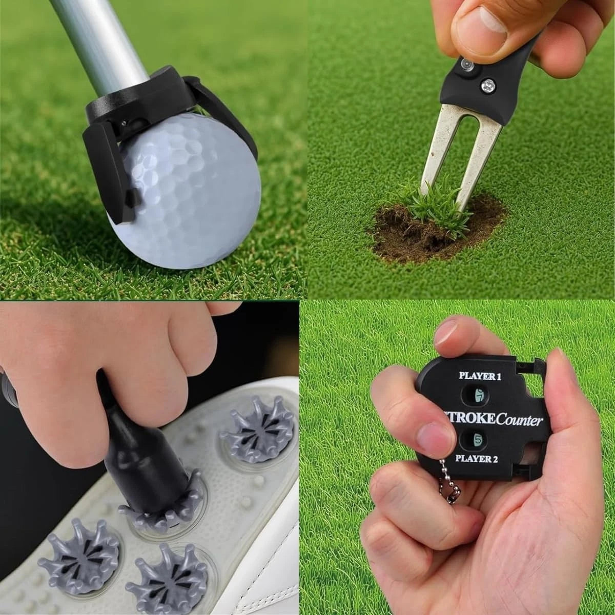 24pcs Accessory Golf Kits Christmas Countdown Calendar Golf Advent Calendar