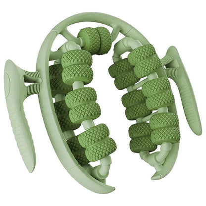 Wheel Calf Relaxation Yoga Fitness Leg Muscle Massager Roller 26 Round Green