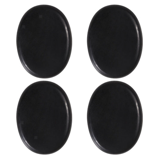 4pcs Basalt Stones Kit Set Hot Massage Stone Rock Spa Oiled