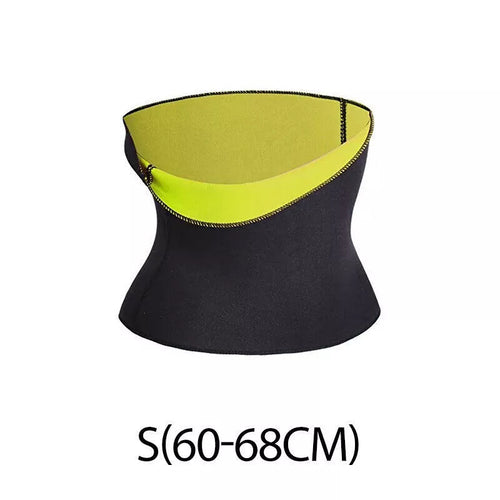 Sweat Fat Burn Tummy Trimmer Waist Trainer Fit Body Shaper Slimming Belt Small