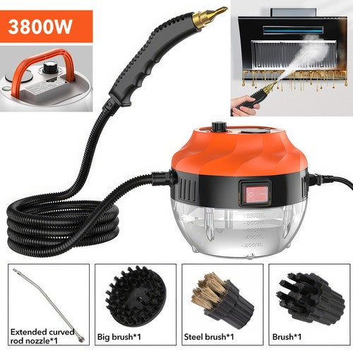 High Temperature Clean Pressure Steam Machine 3800W Steam Cleaner Brush