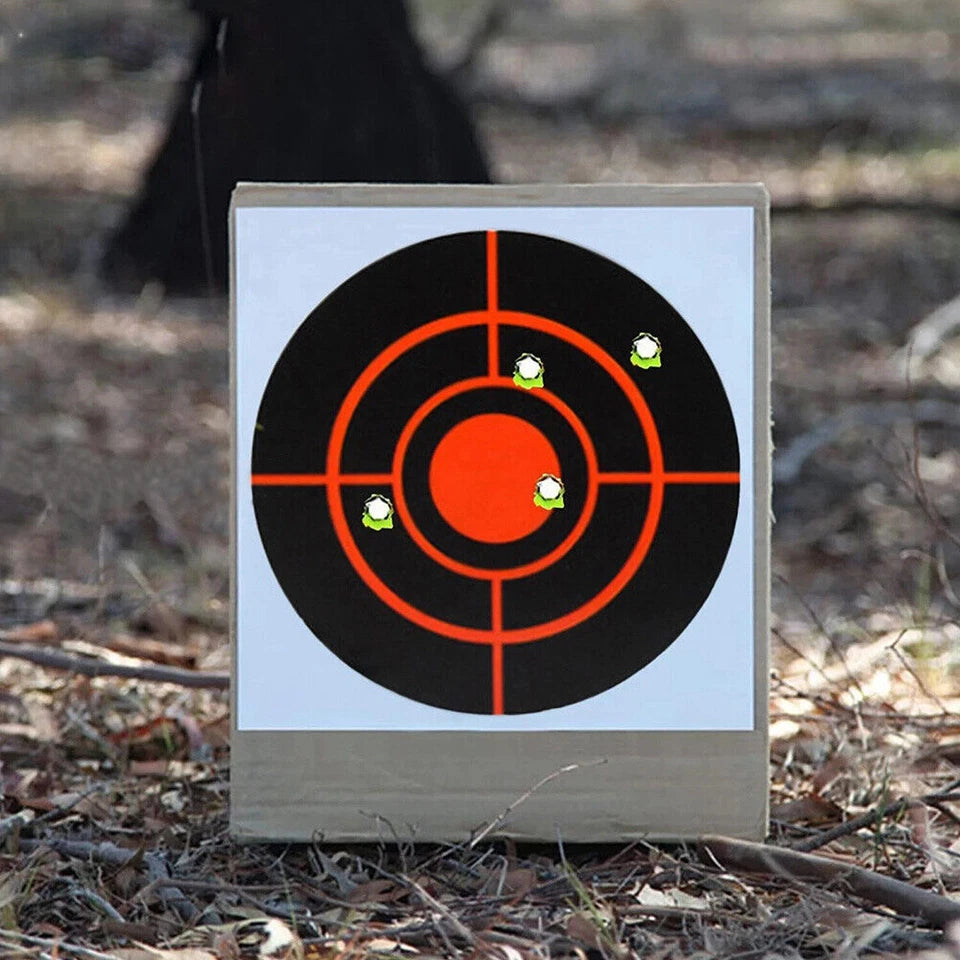 250pcs Self Adhesive Target Sticker Splatter Reactive Shooting Target