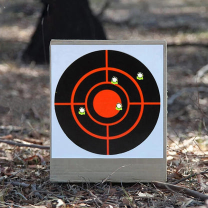 250pcs Self Adhesive Target Sticker Splatter Reactive Shooting Target