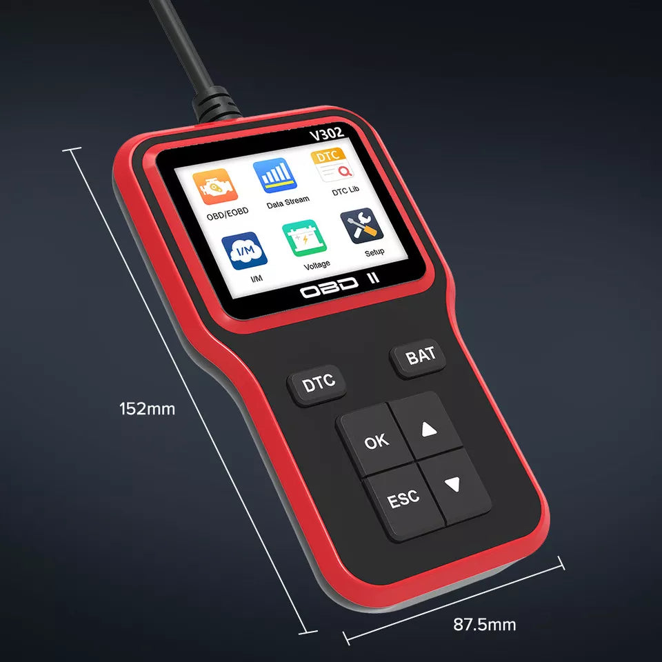 Check Engine Code Reader Car Diagnostic OBD2 Scan Tool Auto Fault Car Scanner