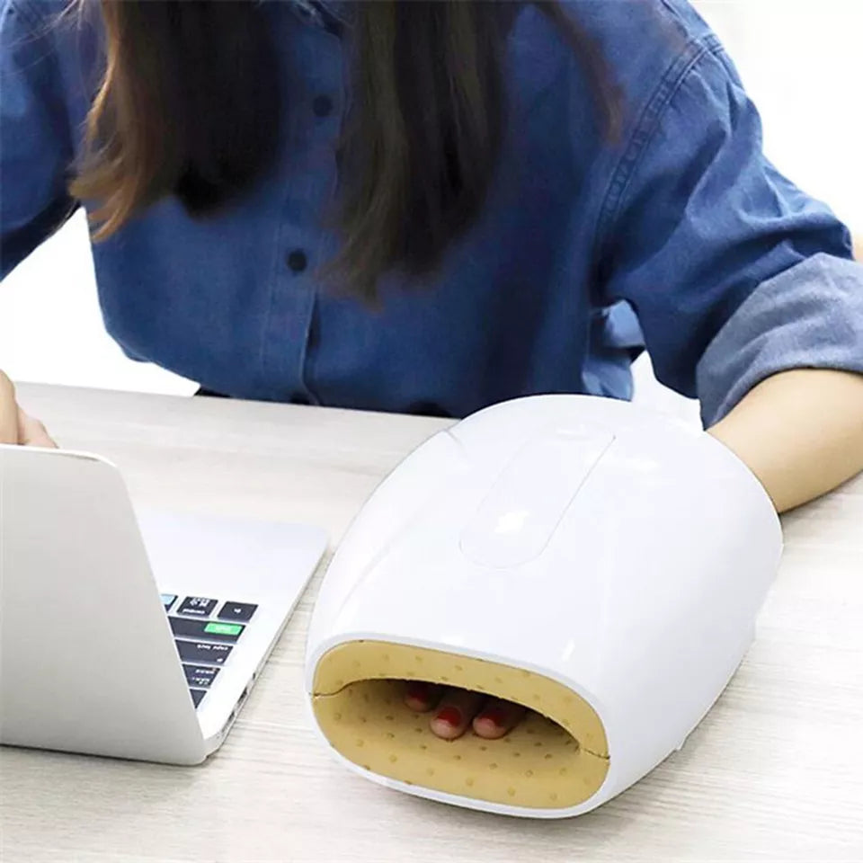 Electric Palm and Finger Massager with Warming Function