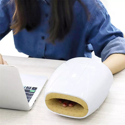 Electric Palm and Finger Massager with Warming Function