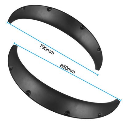 4pcs Flares Extra Wide Arches Universal Flexible Car Body Wheel Fender