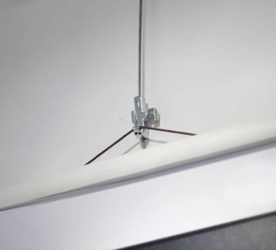 10PCS Adjustable Picture Hooks Perlon Steel Wire Art Hanging System Hangers