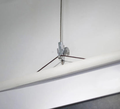 10PCS Adjustable Picture Hooks Perlon Steel Wire Art Hanging System Hangers