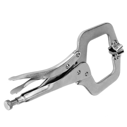 4PCS Mig Welding Locking Plier Vice Grip Heavy Duty Steel 11" C-Clamps