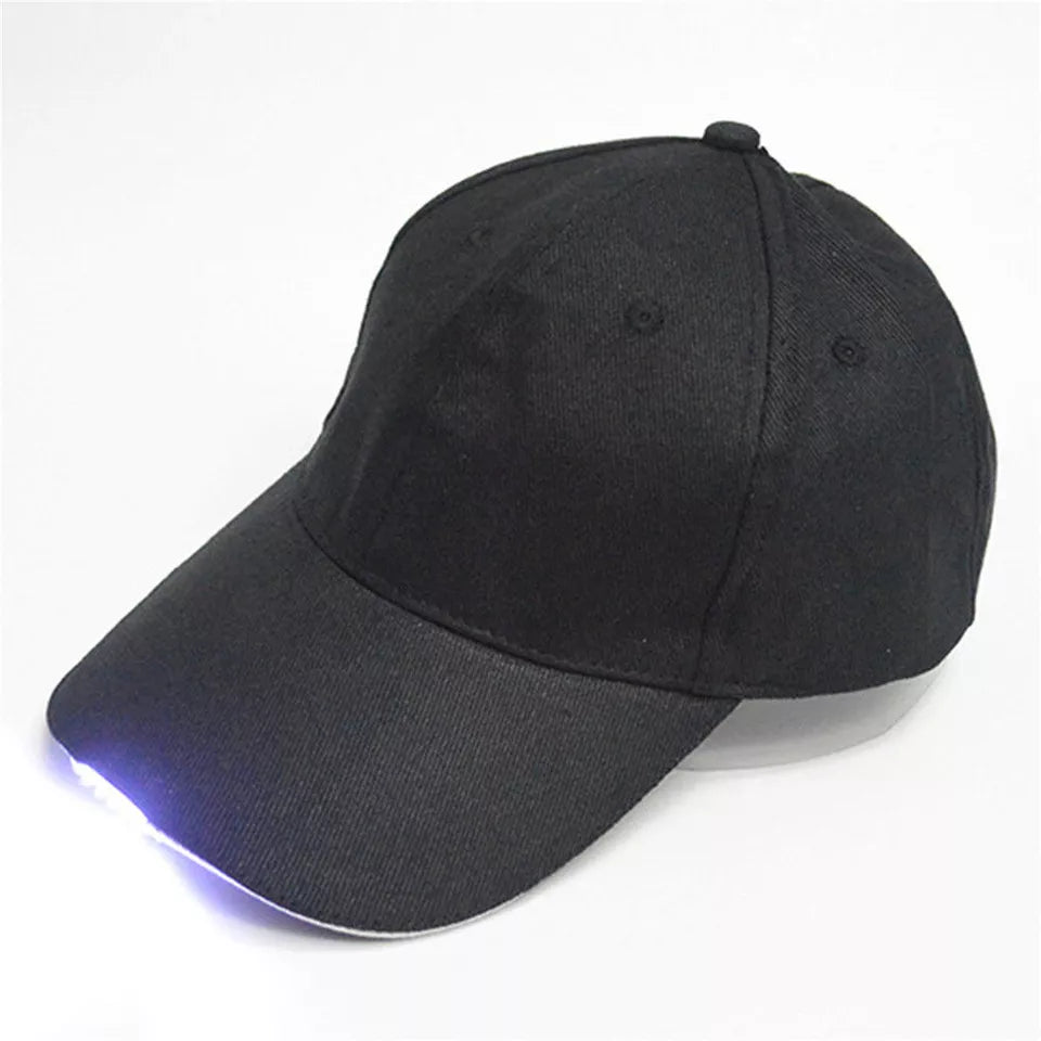 5LED Hot Light Hiking Camping Fishing Baseball Cap Outdoor Hat