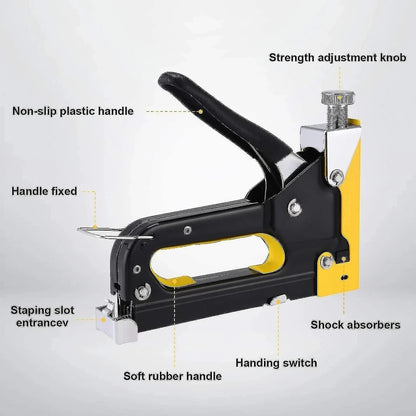 Tacker Tree Staples Upholstery Stapler 3in1 Heavy Duty Fastener Tool Staple Gun