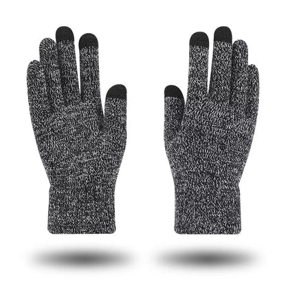 1Pair Soft Wool Winter Gloves Warmer Mobile Phone Warm Touch Screen Men Women