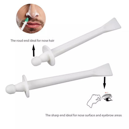 Mens Nasal Waxing Easy Remover Strips Wax Kit Sticks Nose Ear Hair Removal