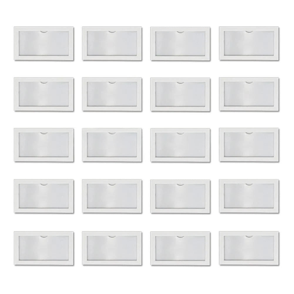 20pcs Refrigerator Magnets Picture Holder Magnetic Photo Frames