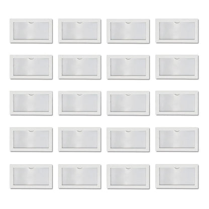20pcs Refrigerator Magnets Picture Holder Magnetic Photo Frames
