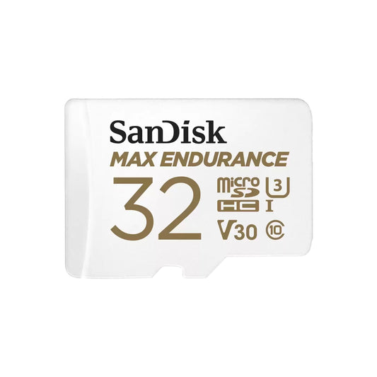 SanDisk Max Endurance 32GB Micro SD Card 100MB/S Dash Camera Security Full HD