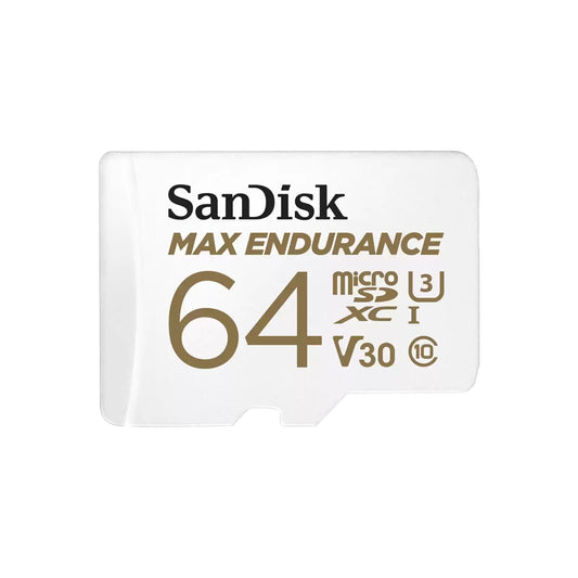 SanDisk Max Endurance 64GB Micro SD Card 100MB/S Dash Camera Security Full HD