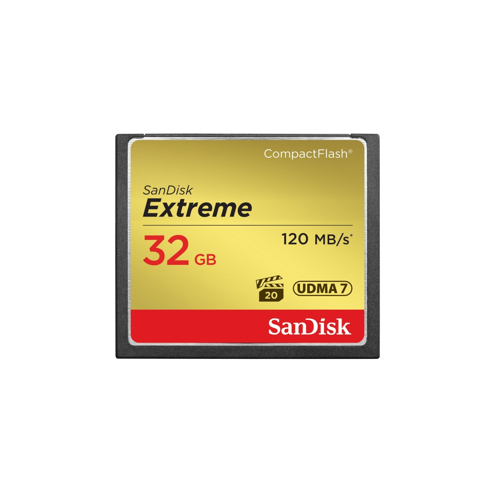 SanDisk Extreme UDMA7 32GB Compact Flash CF Memory Card DSLR Camera Full HD