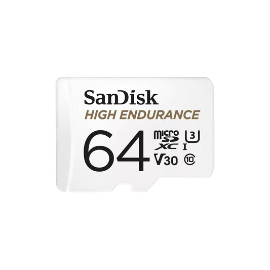 SanDisk High Endurance 64GB Micro SD Card 100MB/S Dash Camera Security 4K Video