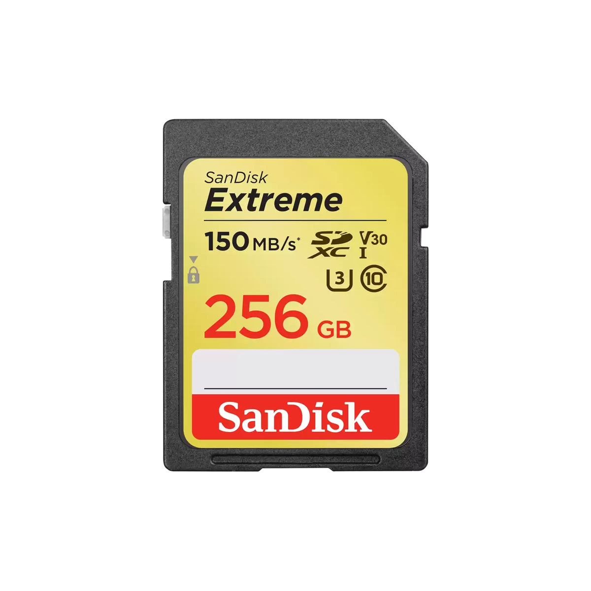 SanDisk Extreme 256GB SDXC 150MB/S Class 10 SD Camera Memory TF Card DSLR 4K UHD
