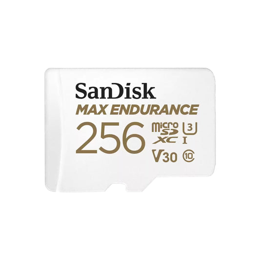 SanDisk Max Endurance 256GB Micro SD Card 100MB/S Dash Camera Security Full HD