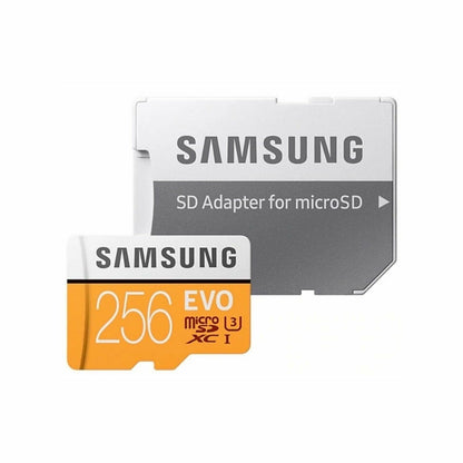 Samsung Evo 256GB Micro SD Card SDXC 100MB/S Class 10 Phone TF Card Memory Video