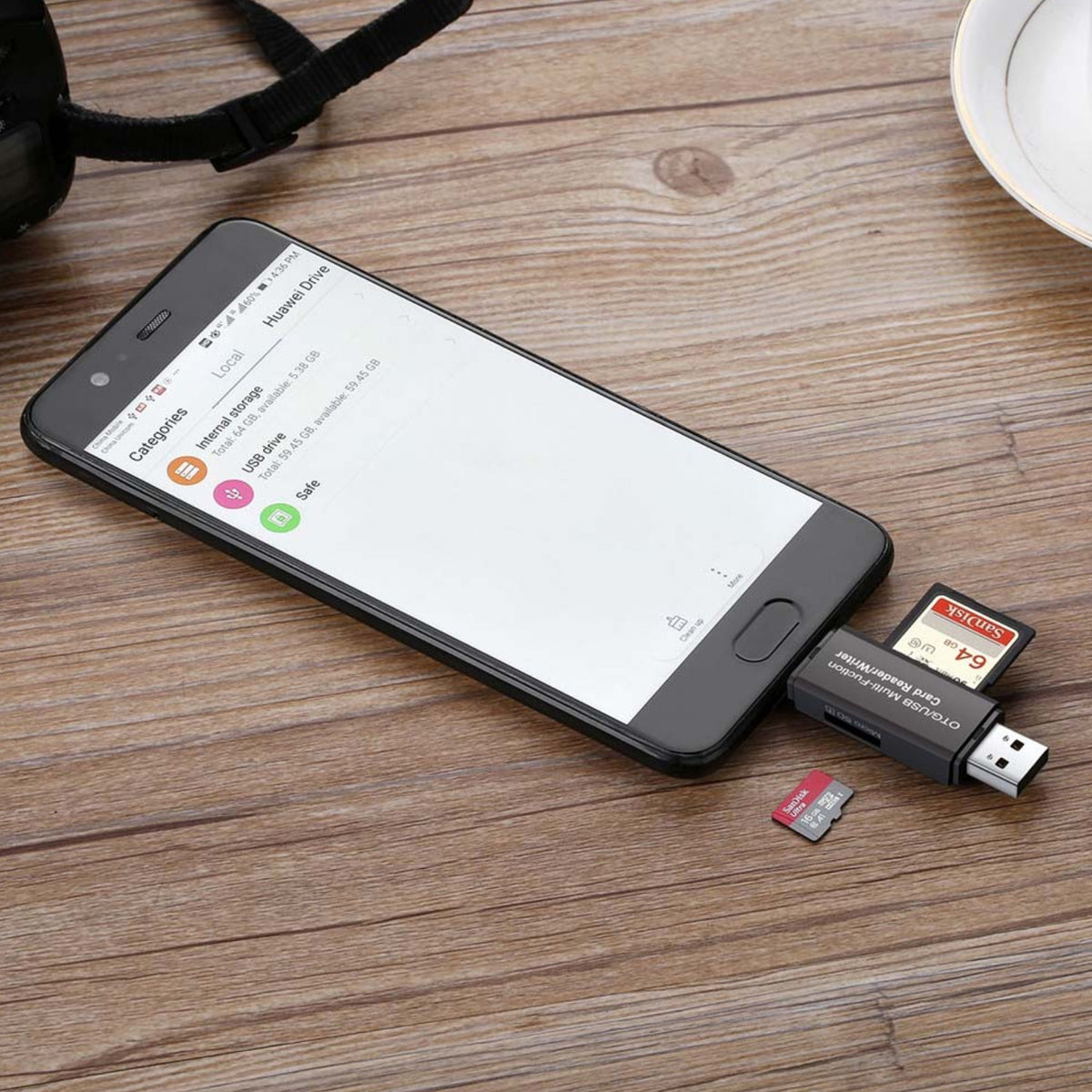 micro SD Adapter to SD Memory Card Camera Smartphone Computer Universal
