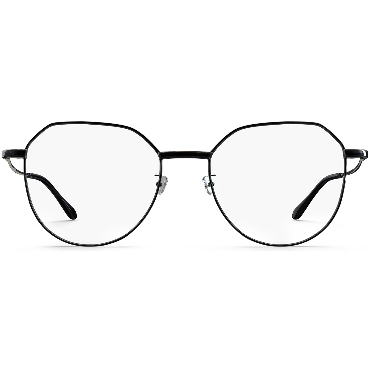 MANI VANCE Frankie Black Blue Light Blocking Computer Glasses Eye Protection
