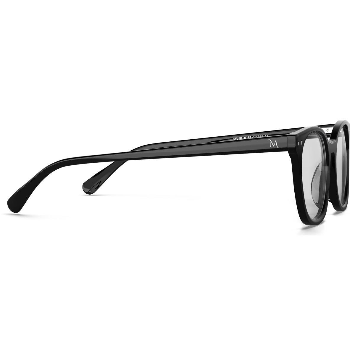 MANI VANCE Parker Black Blue Light Blocking Computer Glasses Eye Protection