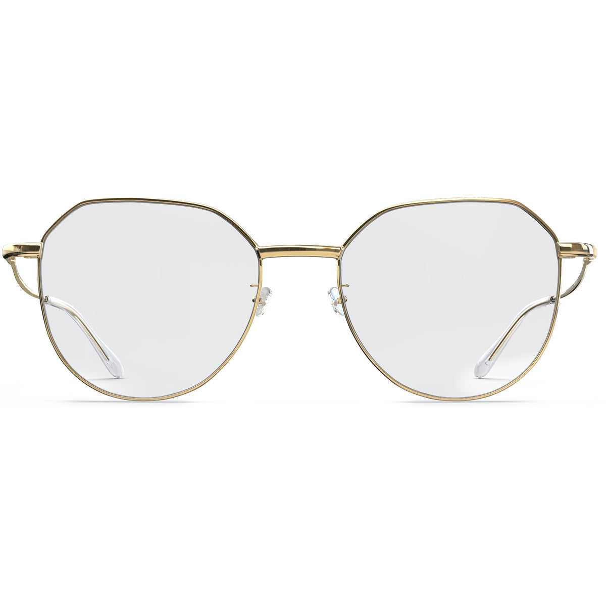 MANI VANCE Alex Gold Blue Light Blocking Computer Glasses Eye Protection