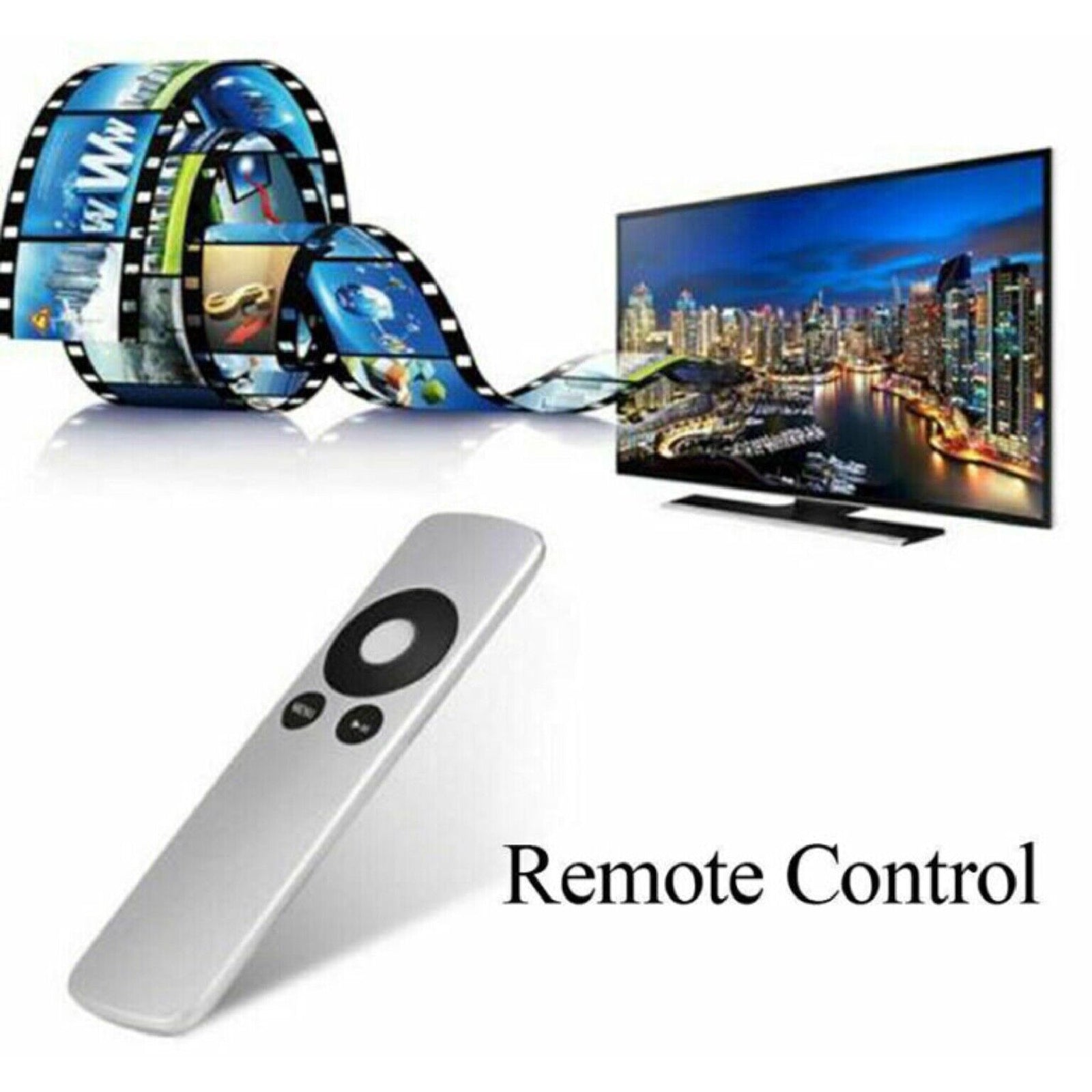 Replacement Infrared Remote Control Compatible For Apple TV1/TV2/TV3