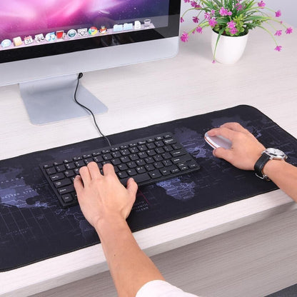 Super Slim Wired Keyboard K1000 USB Mini Multimedia Waterproof Keypad Universal