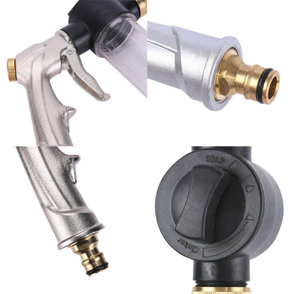 Car Wash Foam Gun High Pressure Water Soap Sprayer Lance Bottle Cleaning Kits