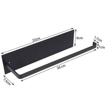 Paper Towel Holder Hanger Rack Under Cabinet Roll Cup Kitchen Shelf Organizer