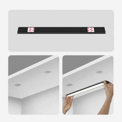 Rechargeable LED Motion Sensor Under Closet Light Magnetic Cabinet Dimmable Lamp