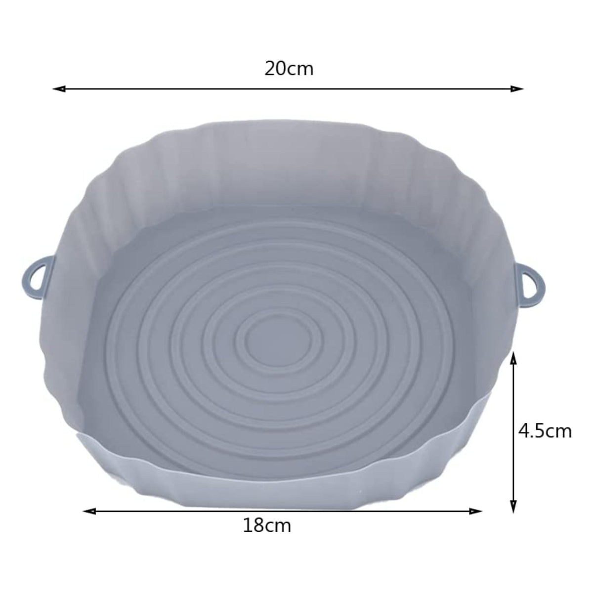 Reusable Non-Stick Baking Tray Air Fryer Silicone Pot Air Fryer Basket Liner