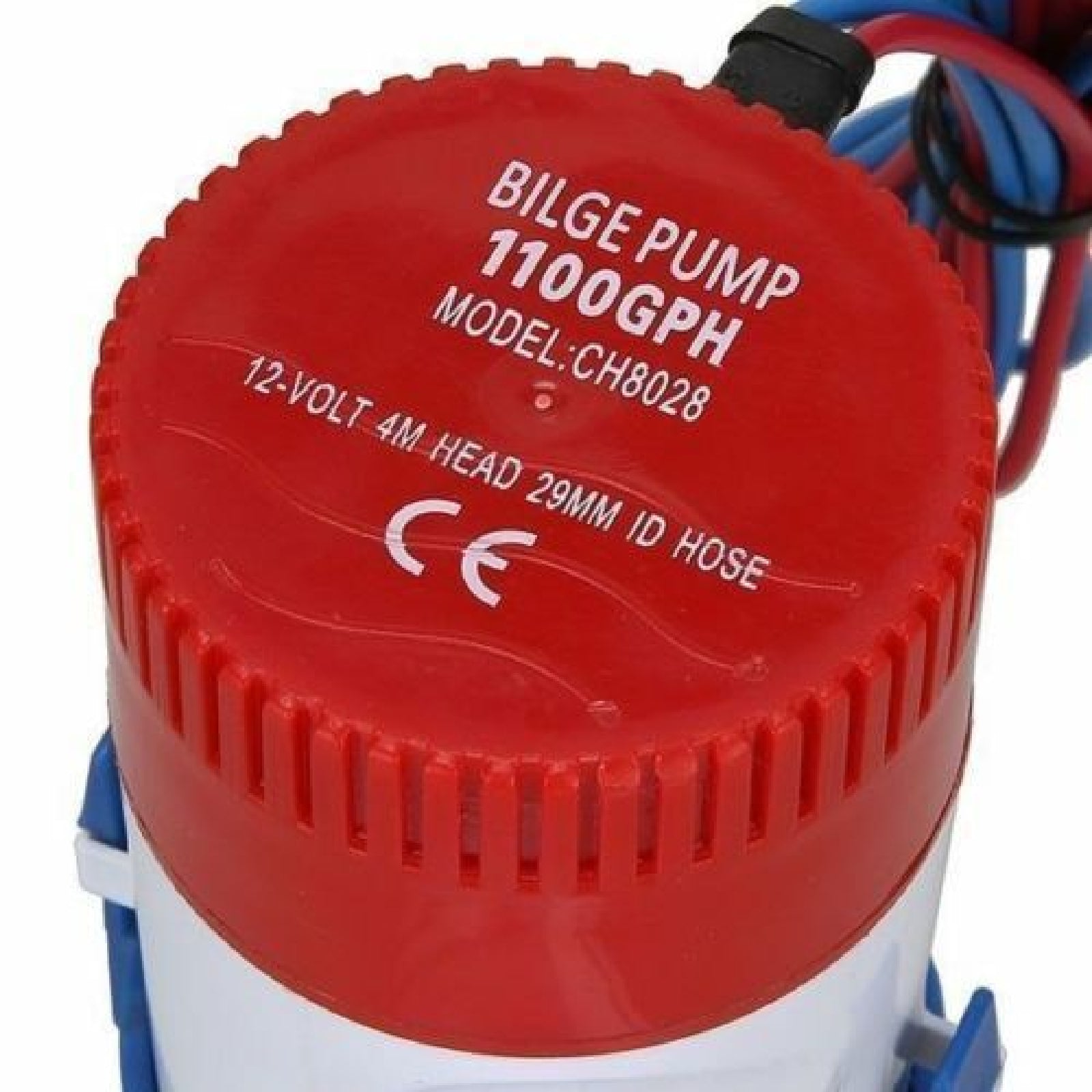 12V Submersible Bilge Water Pump Pool Fishing Boat Caravan Camping 1100GPH