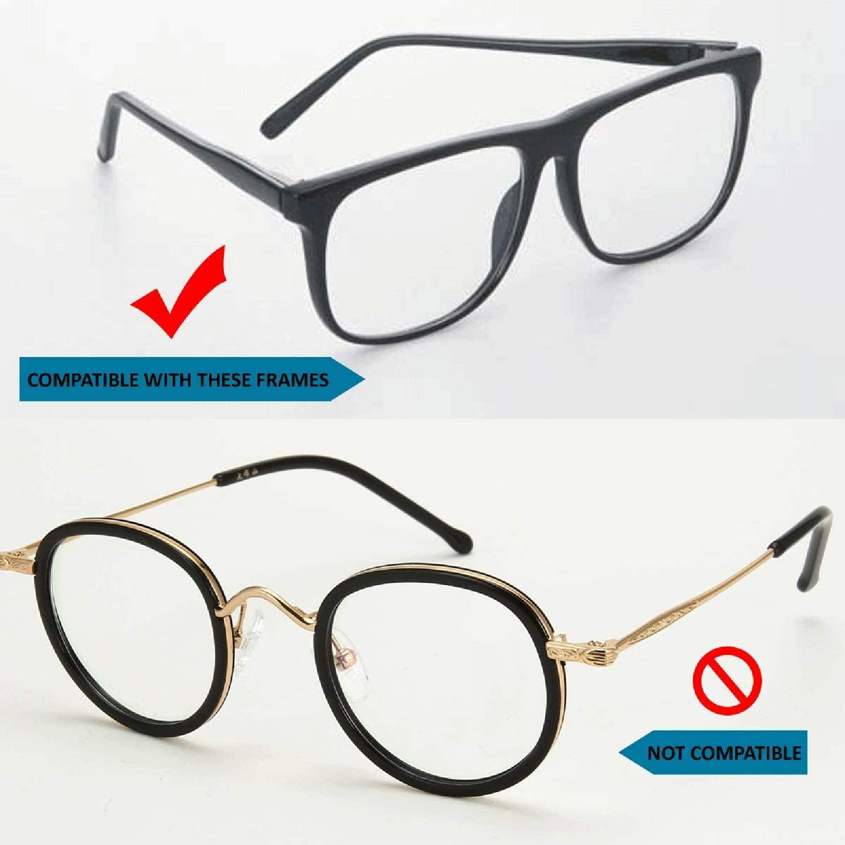 Anti-Slip Silicone Stick On Nose Pads For Eyeglass Sunglasses Glasses 6x