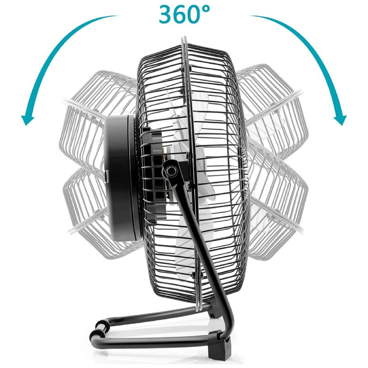 Portable USB Powered Mini Desk Fan Rechargeable Travel Small Fan Cooling Cooler
