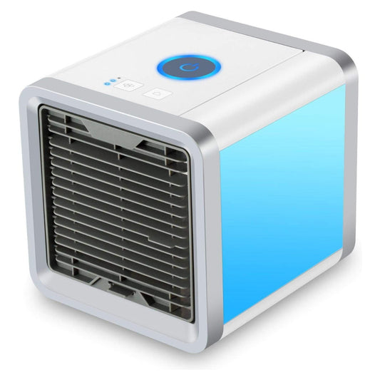 Portable Mini Air Cooler Air Conditioner Rechargeable Cooling USB Fan Humidifier