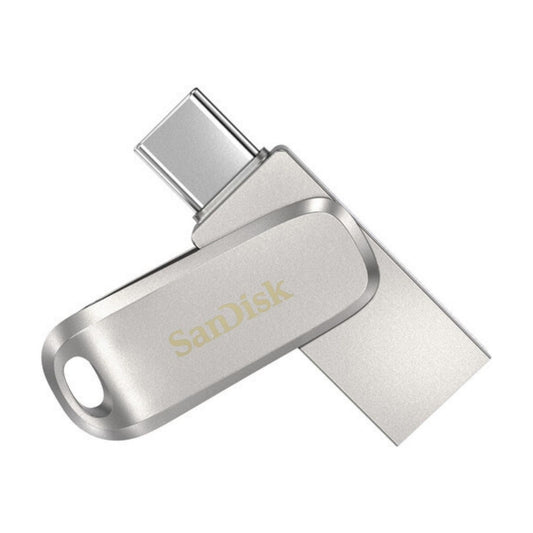 SanDisk Ultra Luxe Dual Drive 128GB USB 3.1 Flash Drive Type C Type A USB-C OTG