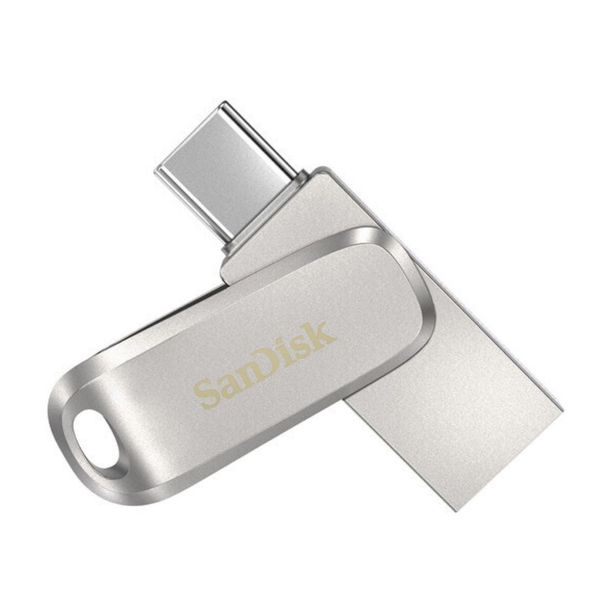SanDisk Ultra Luxe Dual Drive 256GB USB 3.1 Flash Drive Type C Type A USB-C OTG