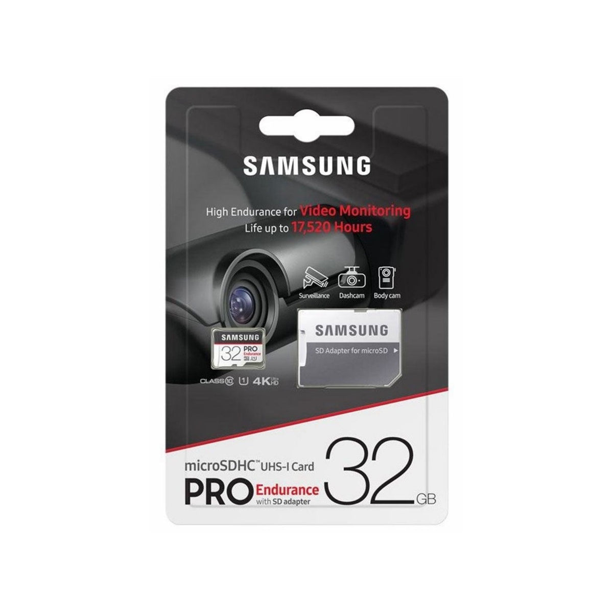 Samsung Pro Endurance 32GB Micro SD Card 100MB/S Dash Camera Security 4K Video