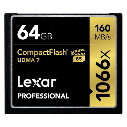 Lexar Professional UDMA7 32GB 64GB 128GB 256GB Compact Flash CF Memory Card DSLR